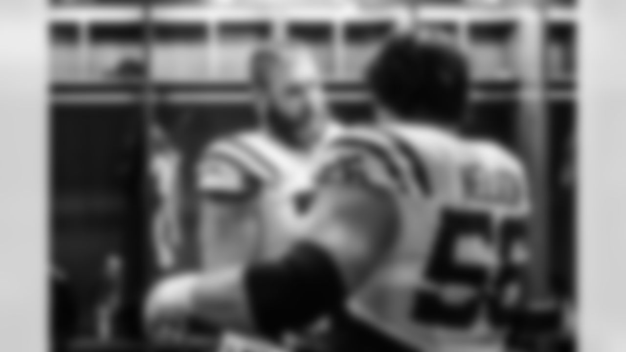T Braden Smith #72 and OL Quenton Nelson #56