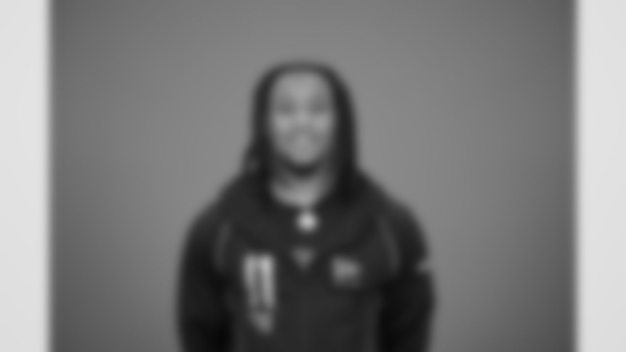 poses for a portrait at the NFL football scouting combine in Indianapolis, Thursday, Feb. 26, 2026 (AJ Mast/AP Content Services for the NFL)