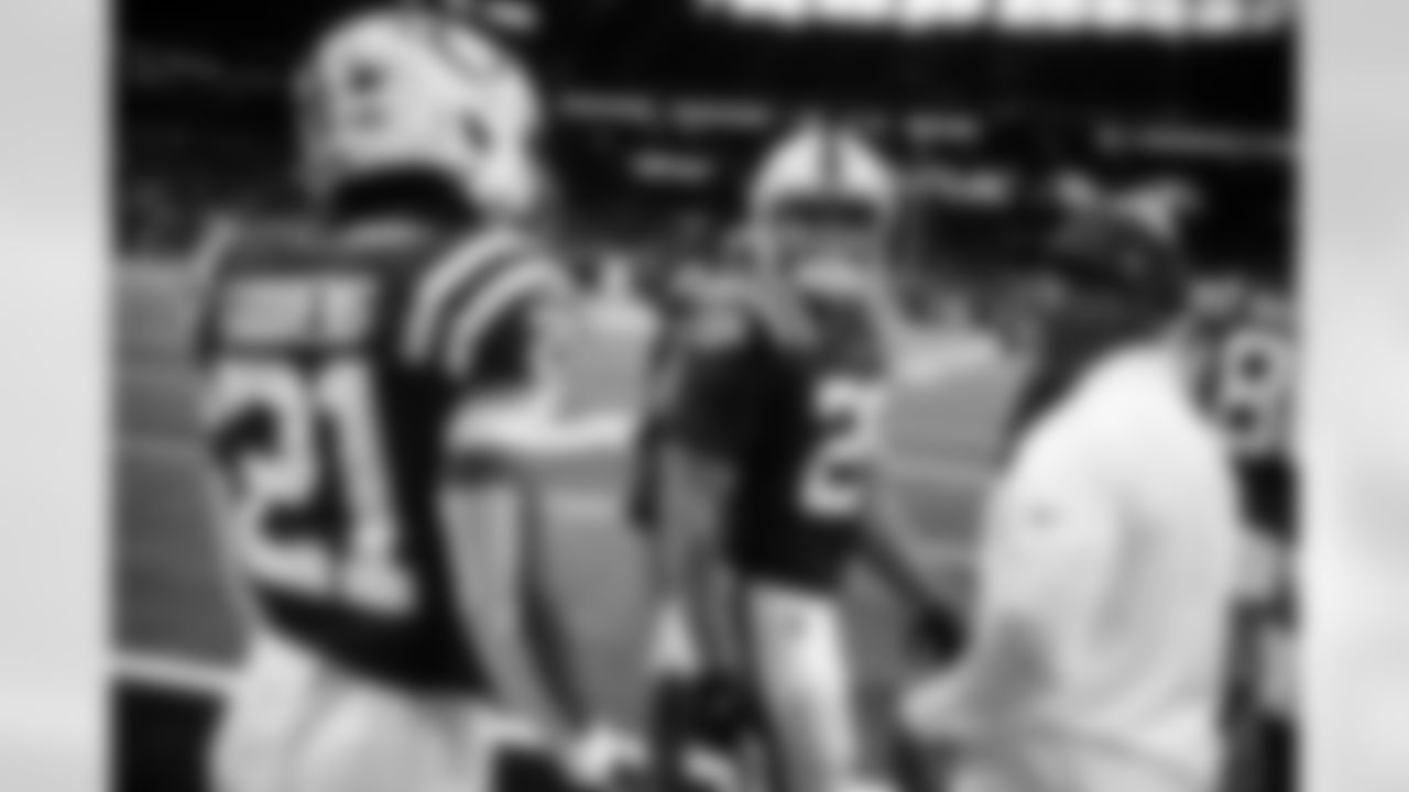 RB D.J. Giddens #21, RB Jonathan Taylor #28 and DeAndre Smith Running Backs