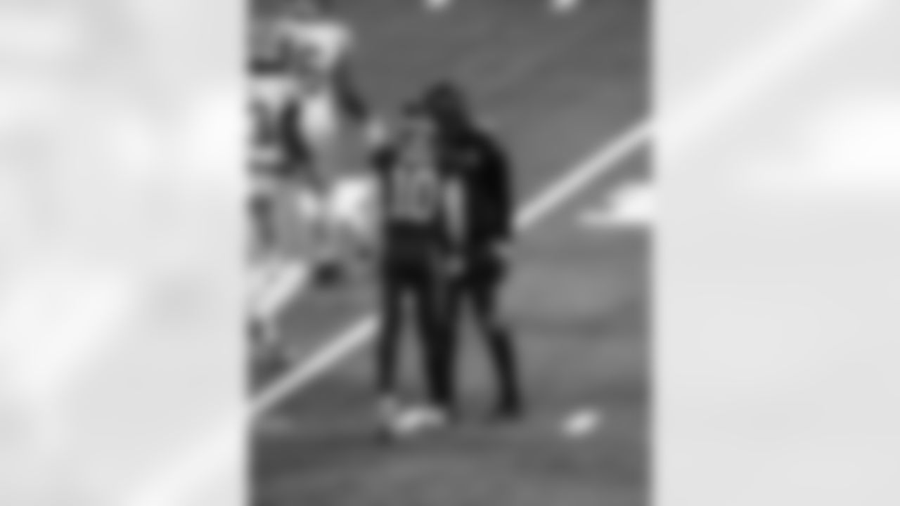 K Blake Grupe #10 and P Rigoberto Sanchez #8