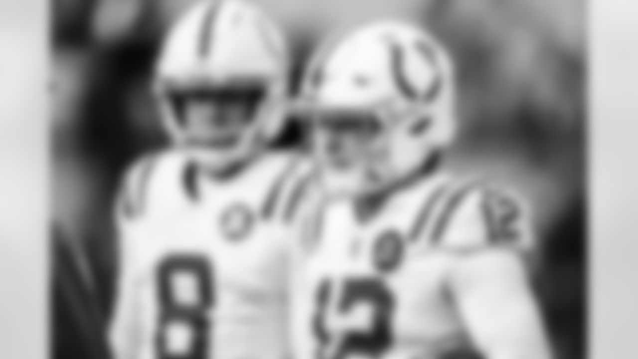 P Rigoberto Sanchez #8 and K Michael Badgley #12