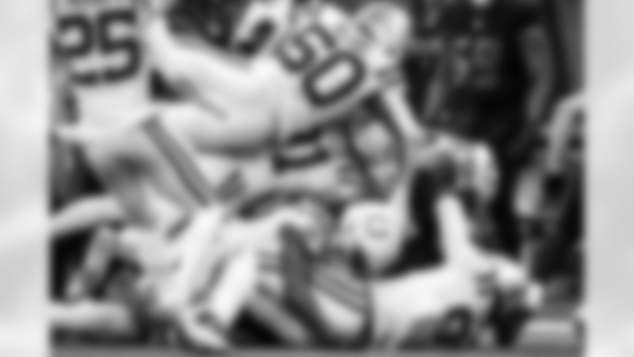 WR Ashton Dulin #16, RB Tyler Goodson #31, LB Segun Olubi #50, LB Buddy Johnson #59 and DE J.T. Tuimoloau #91