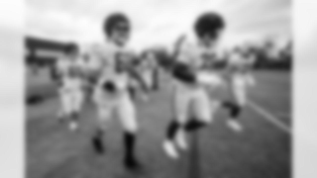 C Jimmy Morrissey #65, OL Josh Sills #66, C Tanor Bortolini #60, T Bayron Matos #78 and T Bernhard Raimann #79