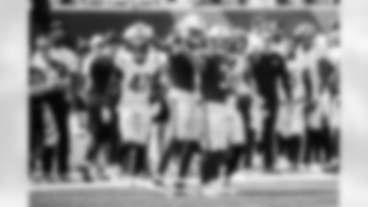 WR Blayne Taylor #4 and WR Coleman Owen #3