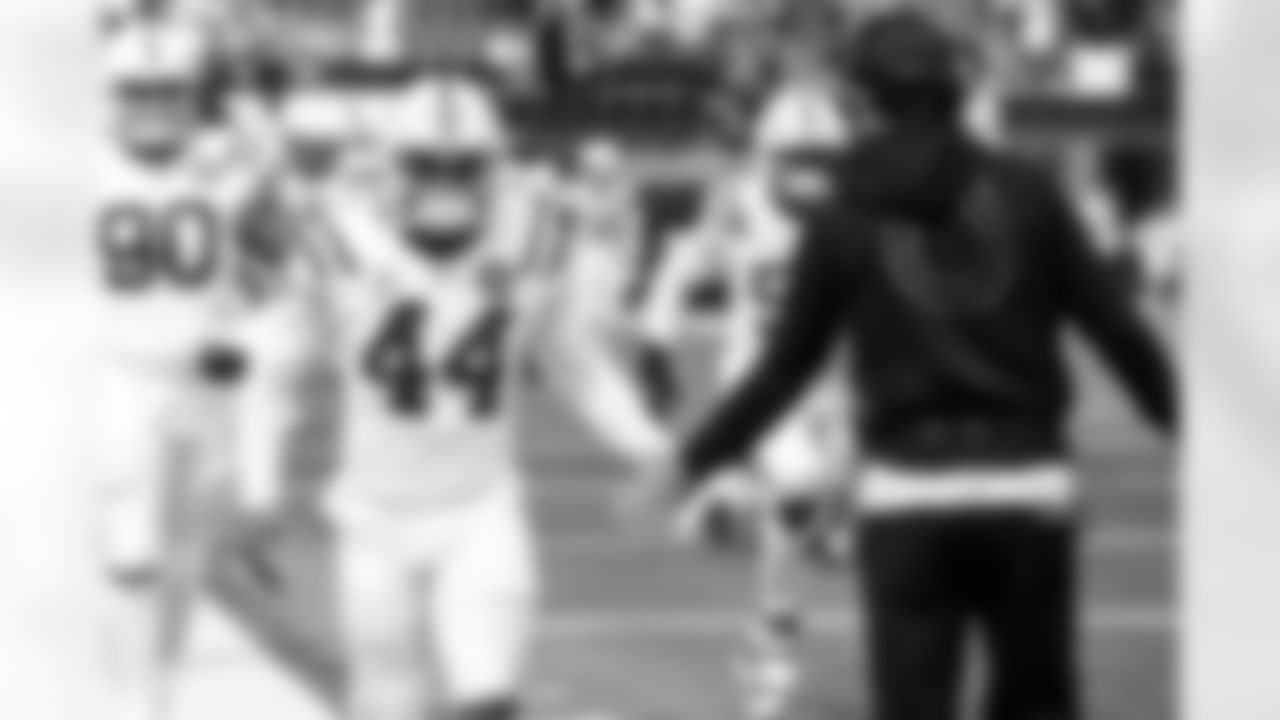 CB Jonathan Edwards #35 and Shane Steichen Head Coach