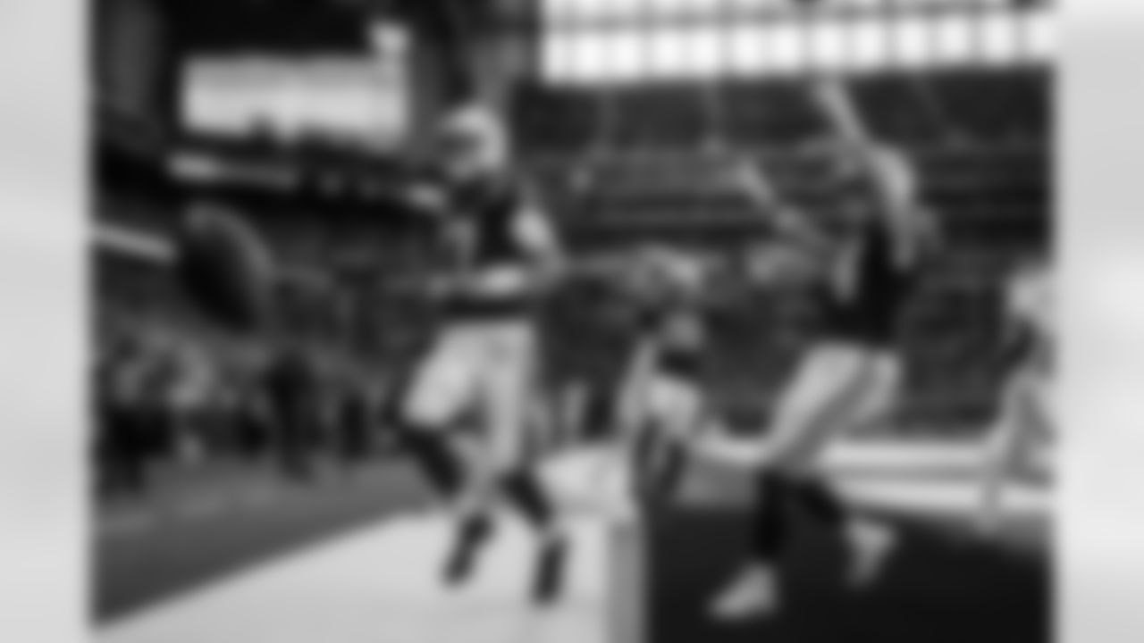 QB Daniel Jones #17 and WR Alec Pierce #14