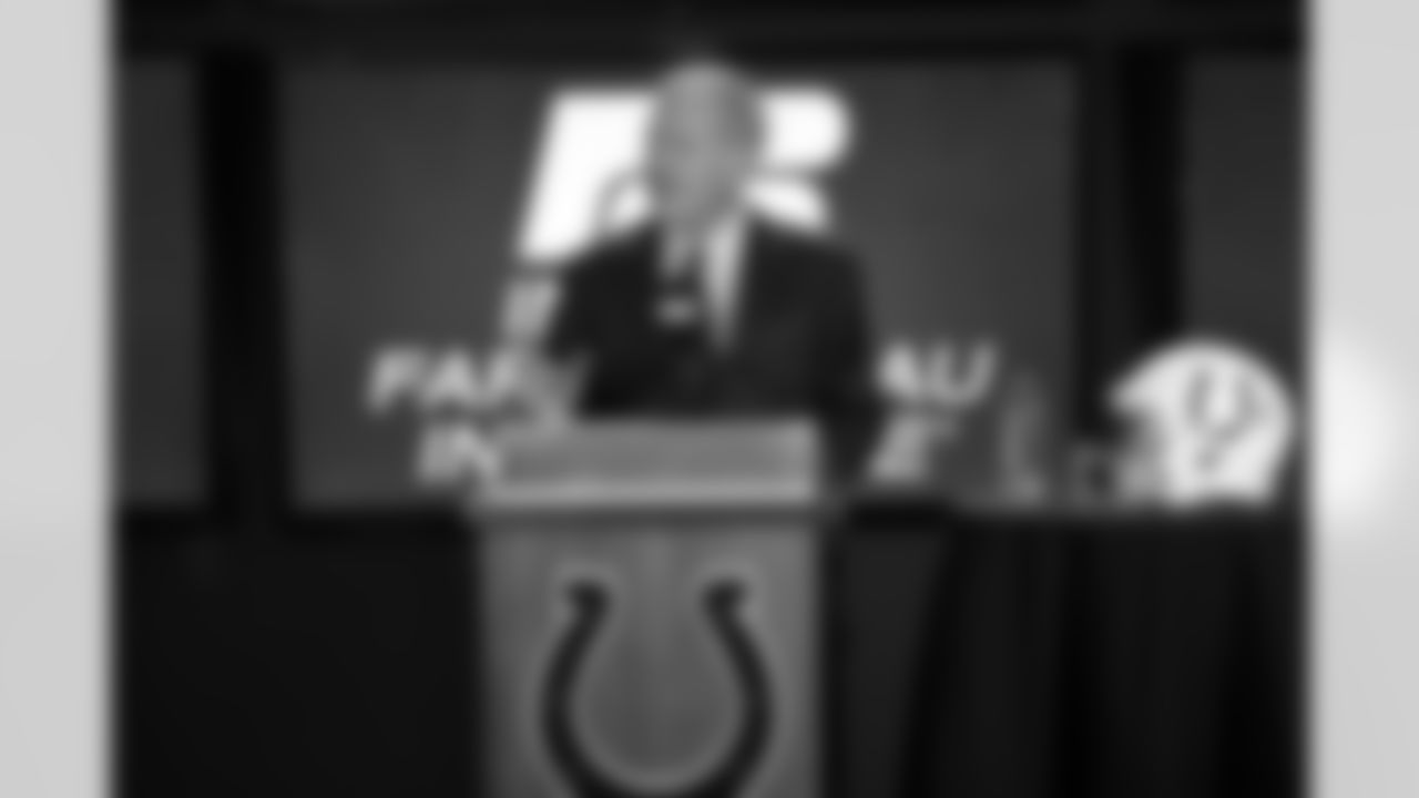 SUBJECTS] seen at [EVENT NAME] at [VENUE] on Thursday, Jan. 11, 2018 in Terre Haute, Ind. (Matt Bowen/AP Images for Macy's)