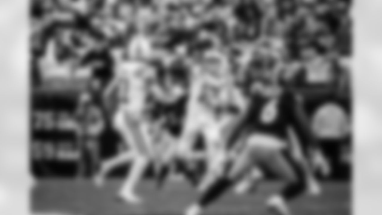 WR Michael Pittman Jr. #11 and QB Daniel Jones #17