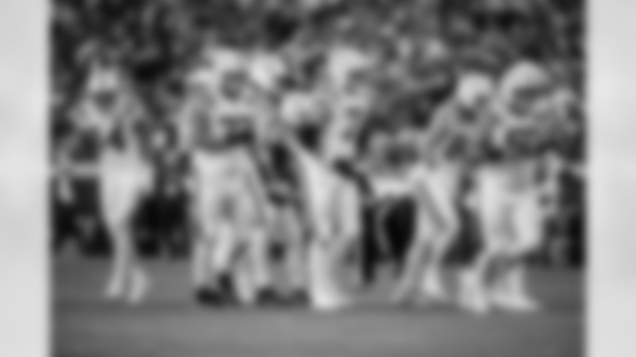 WR Alec Pierce #14, T Braden Smith #72, QB Daniel Jones #17, G Matt Goncalves #71, TE Tyler Warren #84 and G Tanor Bortolini #60