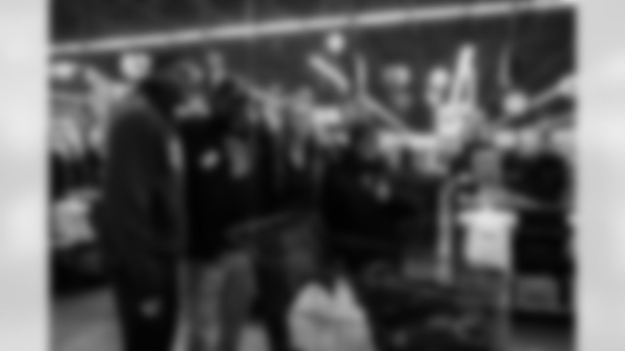 CB Jonathan Edwards #35 and Ande Sadtler - Director of Community Impact