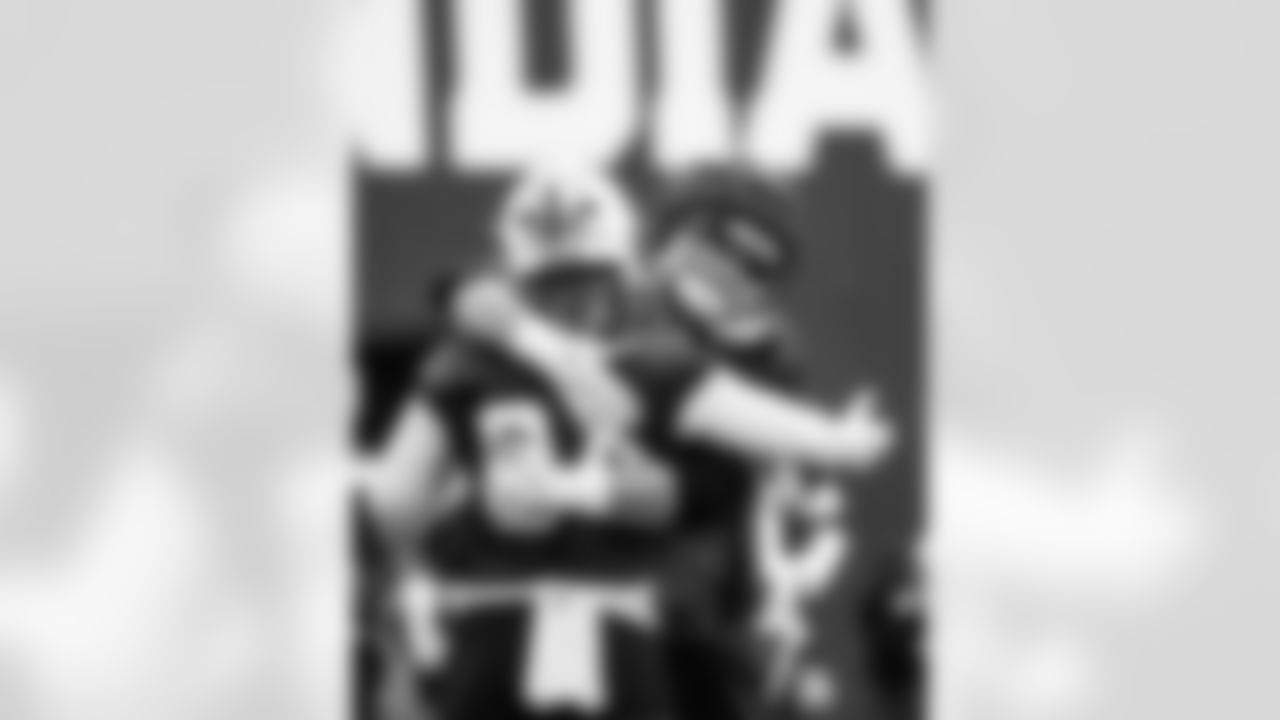 TE Tyler Warren #84 and G Quenton Nelson #56