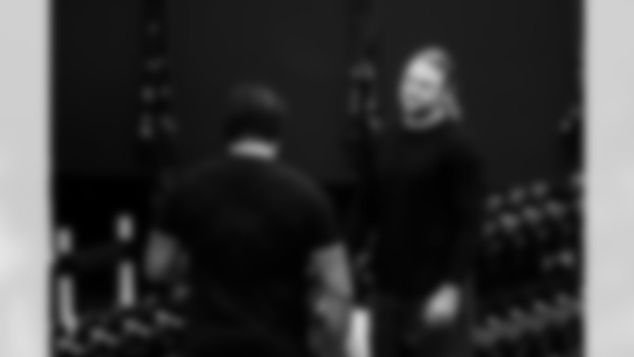 TE Tyler Warren #84 and G Quenton Nelson #56