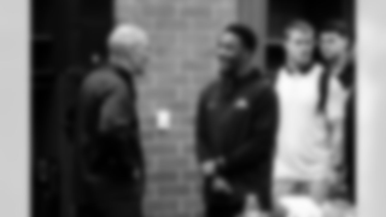 Tony Dungy, CBJustin Walley#27 and SHunter Wohler#30