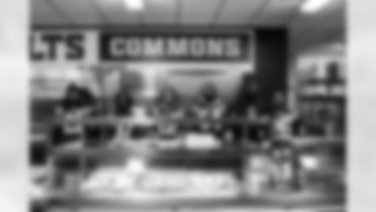 RB DJ Giddens #21, RB Ulysses Bentley IV #37, RB Jonathan Taylor #28, LB Anthony Walker #54, LB Jaylon Carlies #57 and RB Ameer Abdullah #26