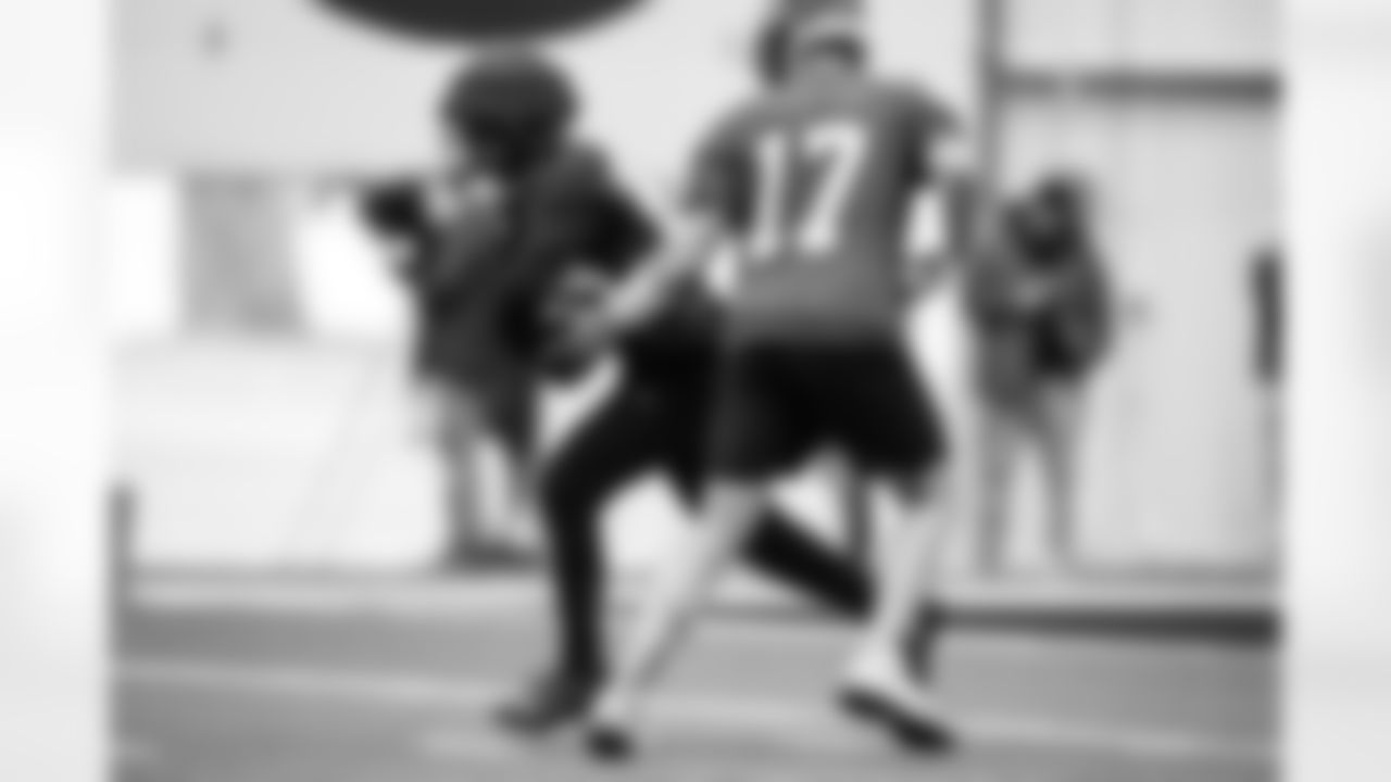 RB Jonathan Taylor #28 and QB Philip Rivers #17