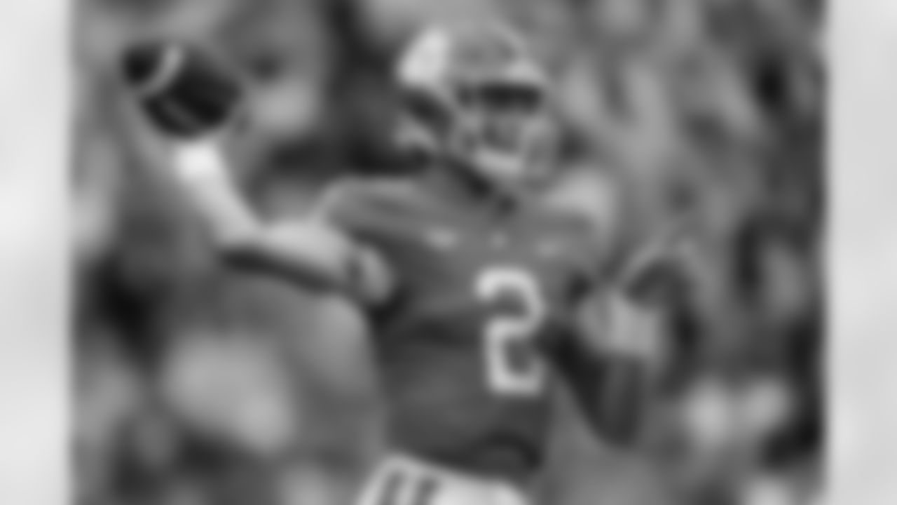 Clemson Tigers quarterback Cade Klubnik (2) throws the ball in the second quarter during an NCAA college football game against the Furman Paladins in Clemson, S.C., Saturday, Sept. 10, 2022. (AP Photo/Jacob Kupferman)