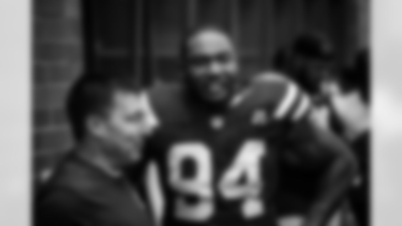 Matt Raich Sr. Assistant - Defensive Line and DE Tyquan Lewis #94