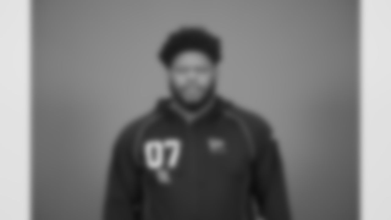 Cincinnati defensive lineman Dontay Corleone (07) poses for a portrait at the NFL football scouting combine in Indianapolis, Tuesday, Feb. 24, 2026 (AJ Mast/AP Content Services for the NFL)