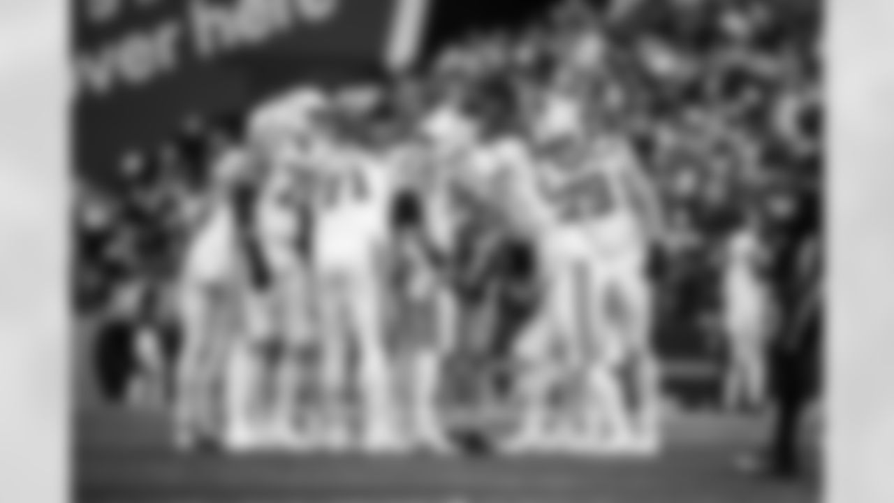 WR Michael Pittman Jr. #11, T Bernhard Raimann #79, G Matt Goncalves #71 and T Bernhard Raimann #79