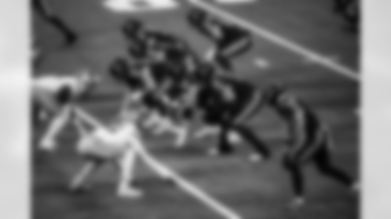 C Danny Pinter #63, G Dalton Tucker #68, TE Tyler Warren #84, T Jalen Travis #75 and WR Alec Pierce #14