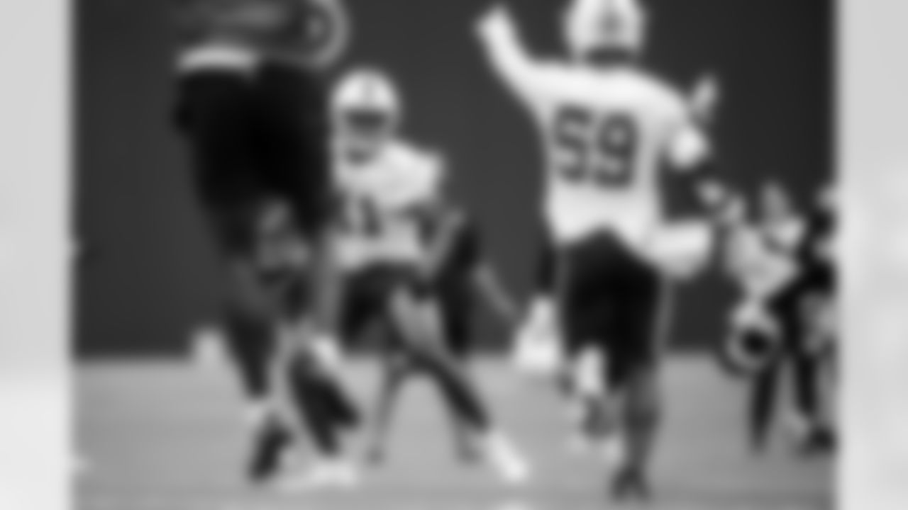 S Trey Washington #41 and LB Cameron McGrone #59