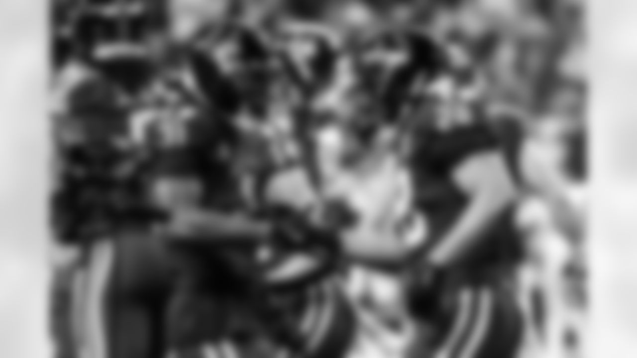 RB Tyler Goodson #31 and RB Jonathan Taylor #28