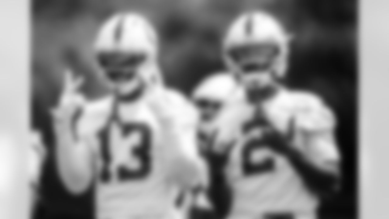 WR Laquon Treadwell #13 and WR D.J. Montgomery #2