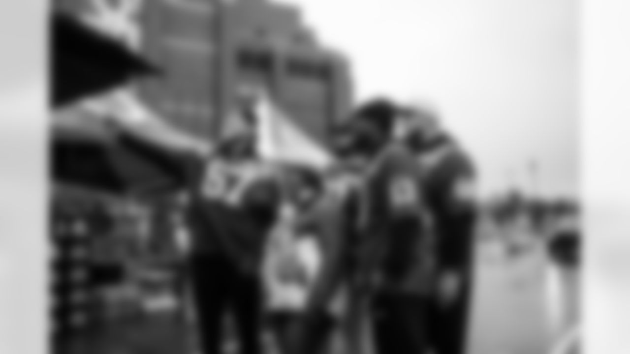 T Luke Tenuta #67, G Tanor Bortolini #60, WR Laquon Treadwell #13 and G Dalton Tucker #68