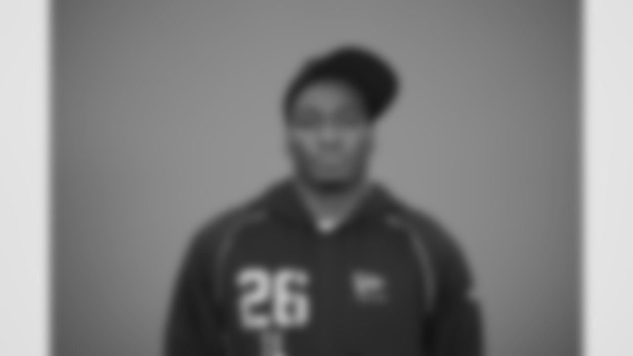 Baylor tight end Michael Trigg (26) poses for a portrait at the NFL football scouting combine in Indianapolis, Wednesday, Feb. 25, 2026 (AJ Mast/AP Content Services for the NFL)