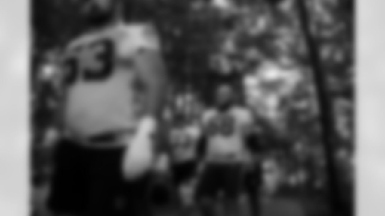 C Danny Pinter #63, T Blake Freeland #73, T Blake Freeland #73, G Dalton Tucker #68 and G Dalton Tucker #68