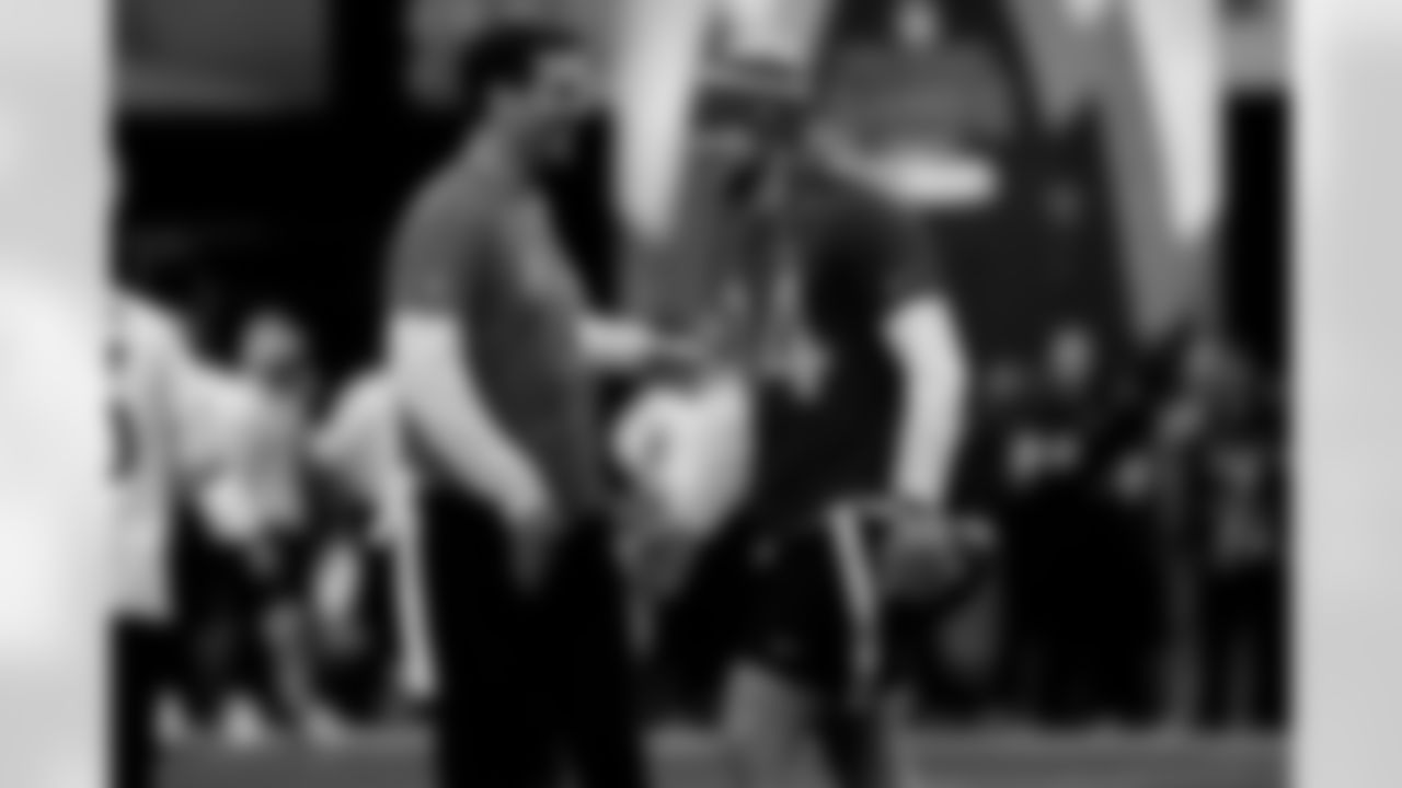 Indianapolis Colts tight end Tyler Warren (84) celebrates after a 2 point conversion during the 2026 Pro Bowl Game on Tuesday, February 3, 2026 in San Francisco, California. (Alika Jenner/NFL)