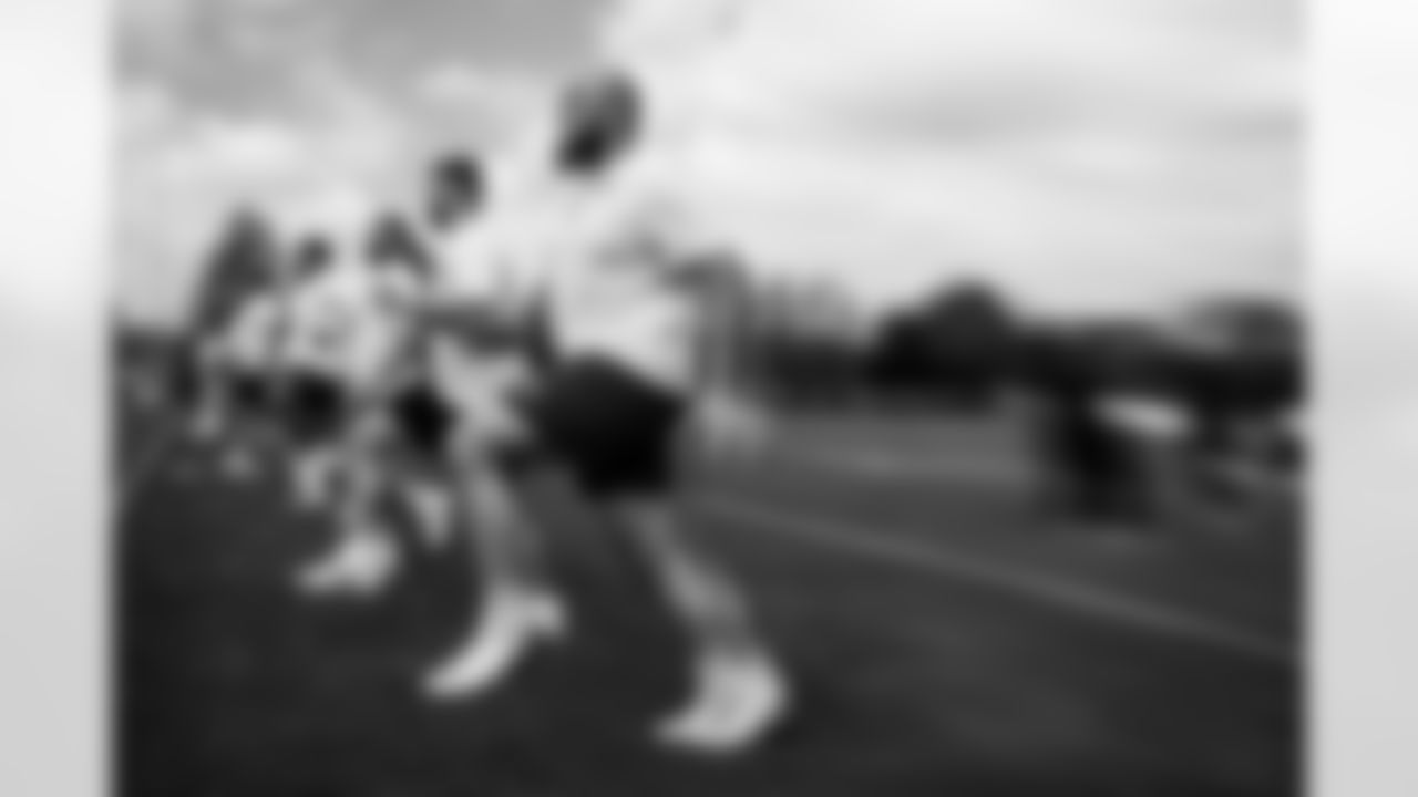 G Atonio Mafi #65, T Braden Smith #72, T Matt Goncalves #71 and G Dalton Tucker #68