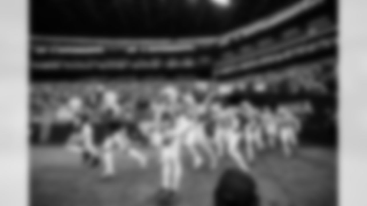 CB Jaylon Jones #40, CB Kenny Moore II #23, TE Tyler Warren #84 and WR Laquon Treadwell #13