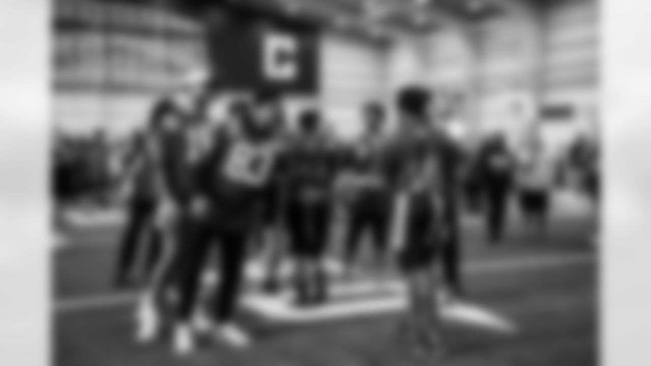 WR Michael Pittman Jr. #11, WR Tyler Scott #83 and WR Josh Downs #1