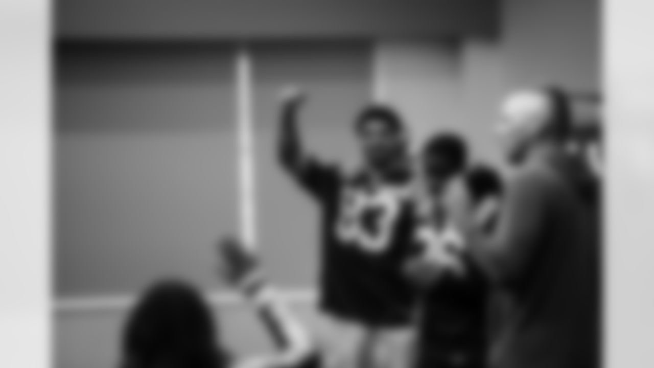 WR Eli Pancol #83 and S Reuben Lowery III