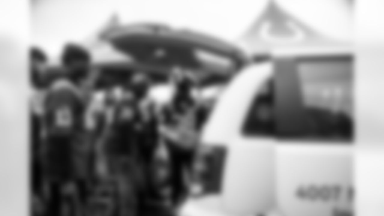 T Luke Tenuta #67, WR Laquon Treadwell #13, S George Odum #39 and CB Chris Lammons #38