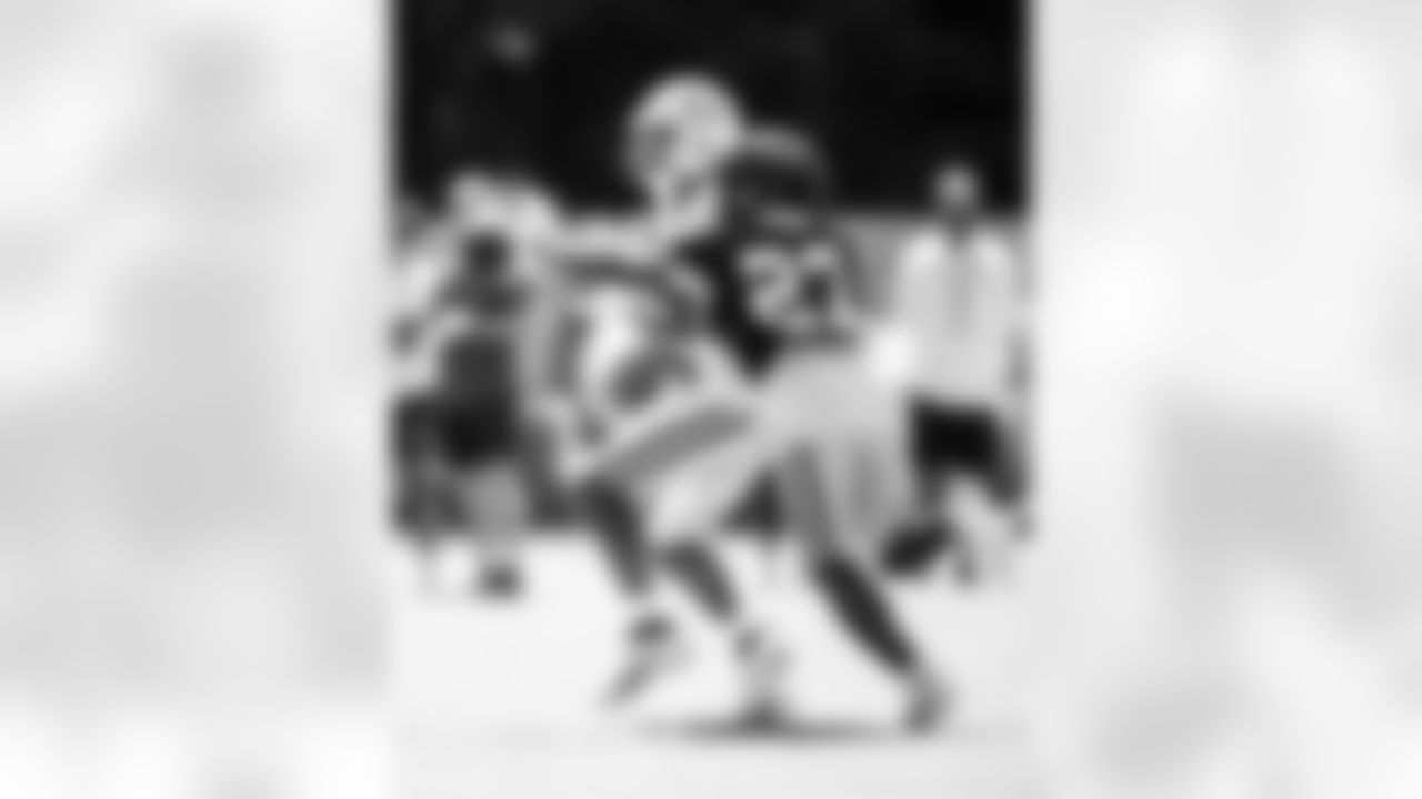 WR Michael Pittman Jr. #11 and CB Justin Walley #27