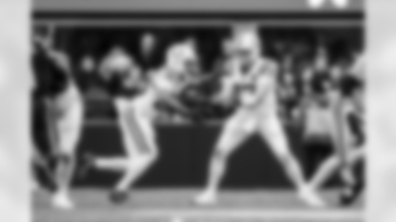 RB Jonathan Taylor #28 and QB Philip Rivers #17