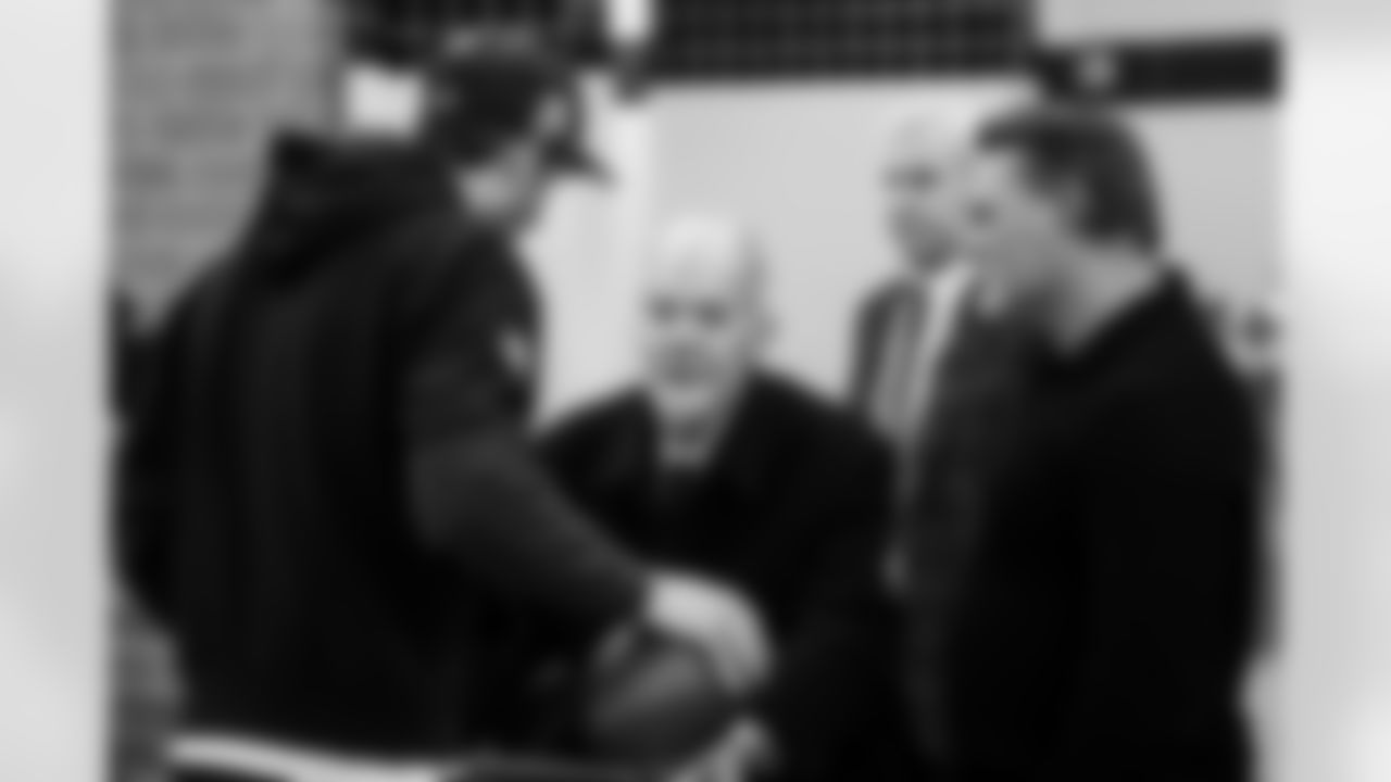 Shane Steichen Head Coach, James Irsay Owner and CEO, Pete Ward COO and Chris Ballard General Manager