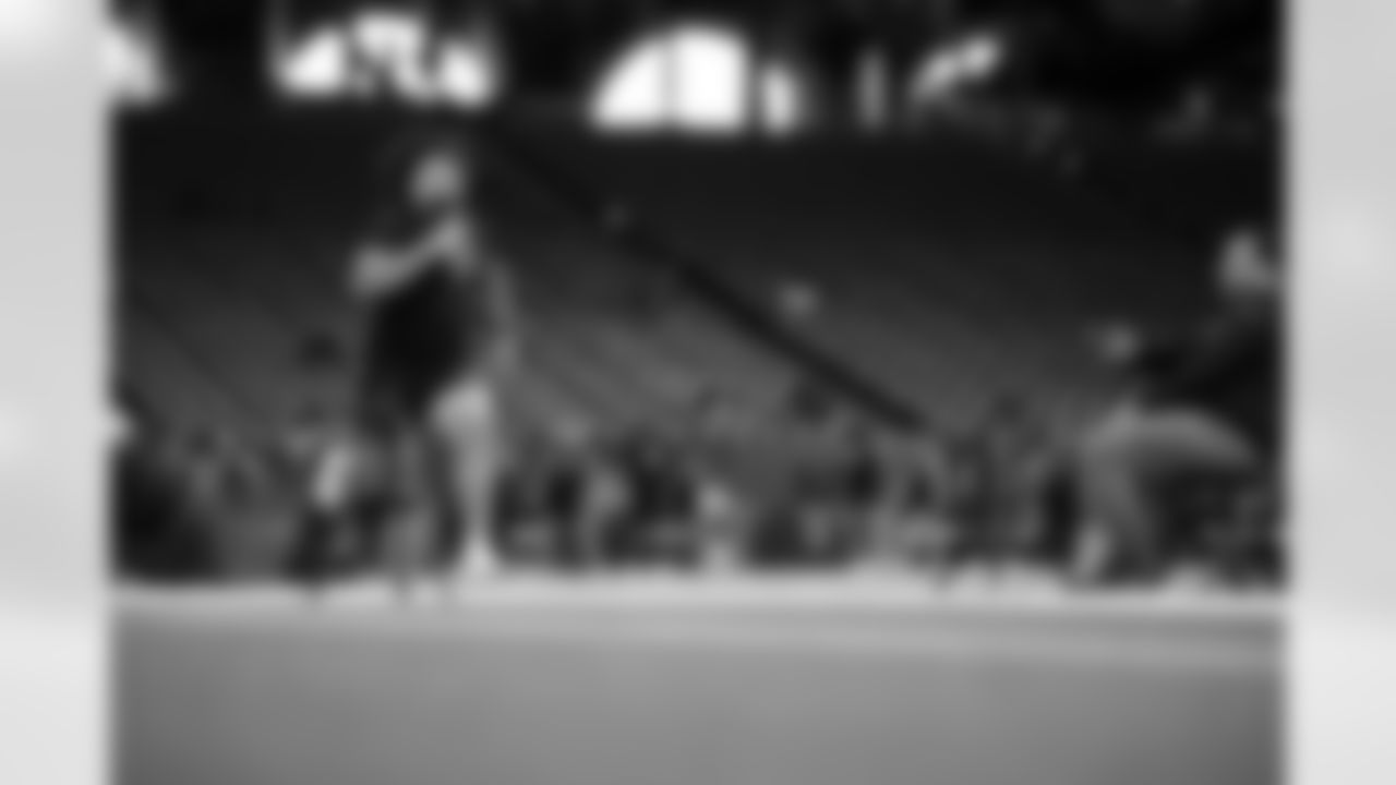 Alabama offensive lineman Parker Brailsford (07) runs the 40-yard dash during the 2026 NFL Scouting Combine on Sunday, March 1, 2026 in Indianapolis, Indiana. (Cooper Neill/NFL)