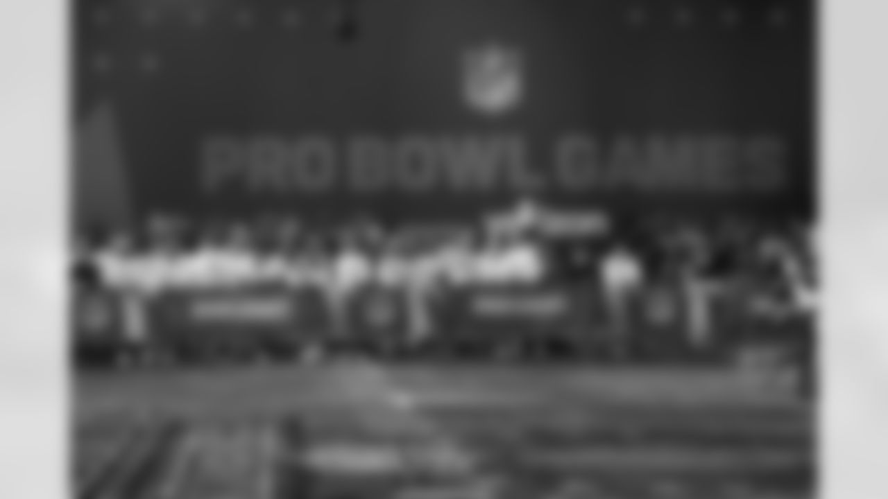 A general view during the 2025 Pro Bowl Skills Showdown on Thursday, January 30, 2025 in Orlando, Florida. (Ben Liebenberg/NFL)