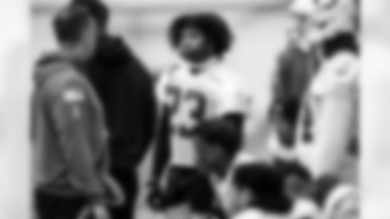 CB Kenny Moore II #23 and CB Sauce Gardner #1