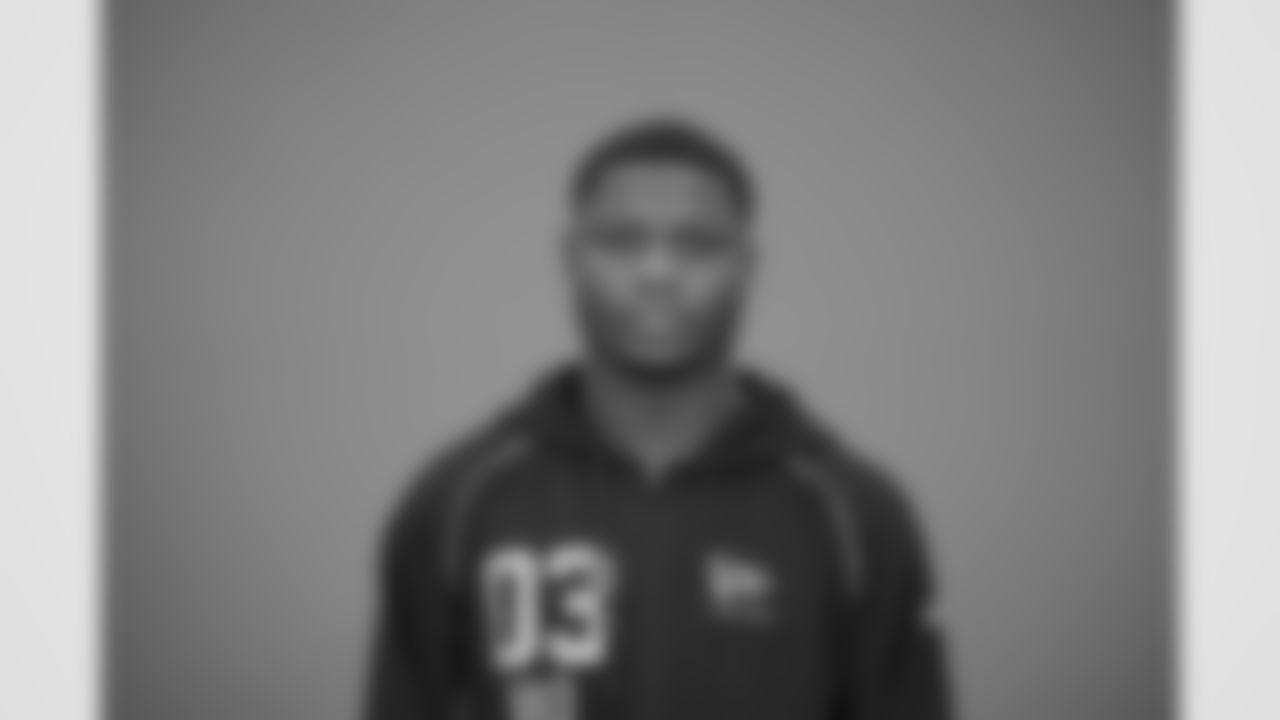 Louisville wide receiver Chris Bell (03) poses for a portrait at the NFL football scouting combine in Indianapolis, Wednesday, Feb. 25, 2026 (AJ Mast/AP Content Services for the NFL)