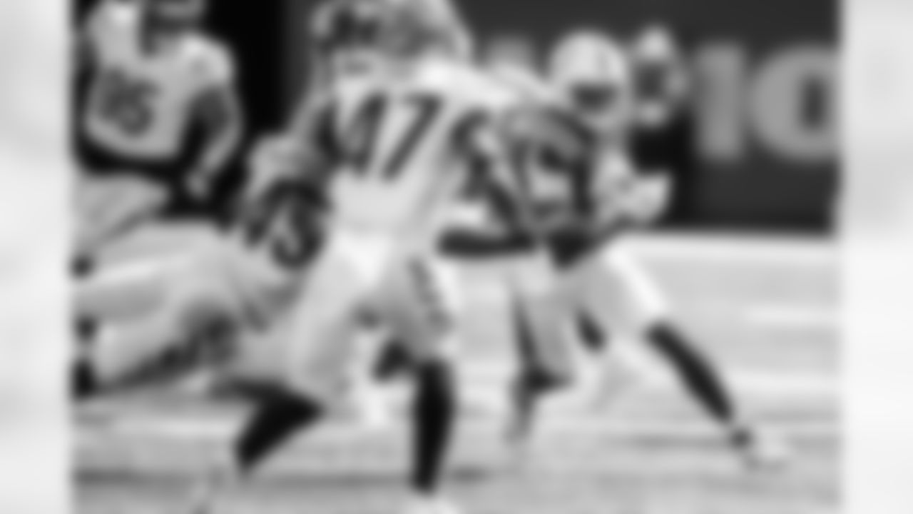 WR Blayne Taylor #4 and RB Tyler Goodson #31