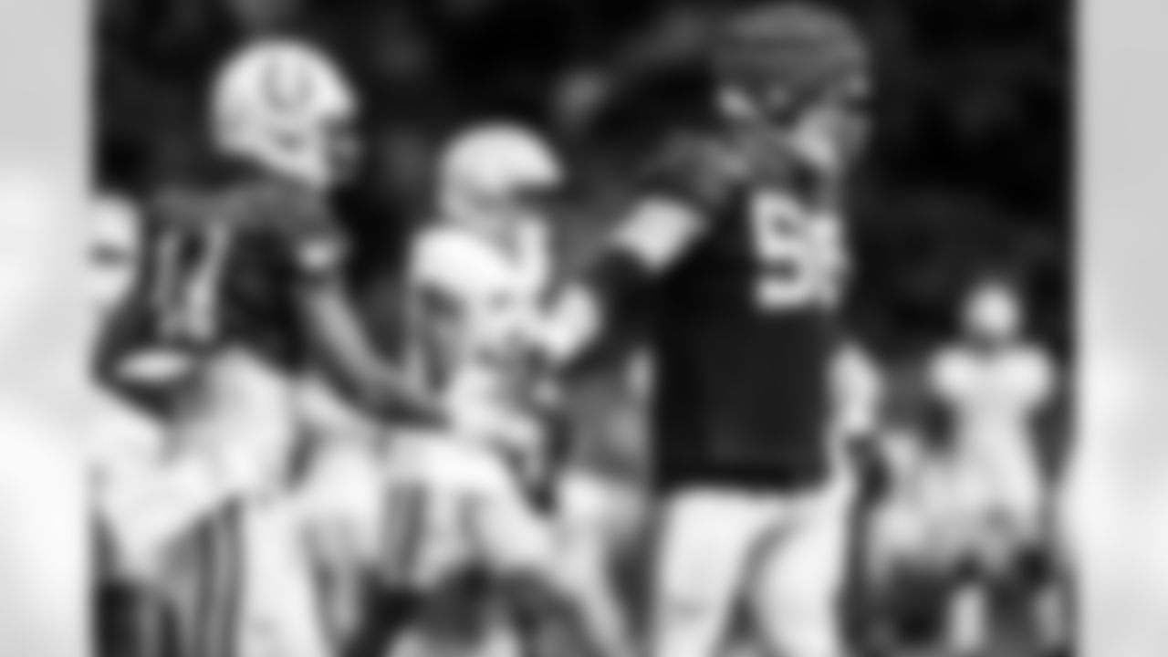 WR Michael Pittman Jr. #11 and G Quenton Nelson #56