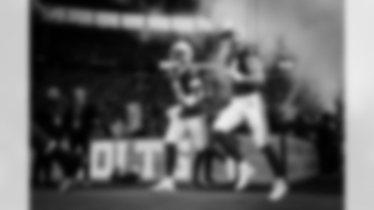 RB Tyler Goodson #31 and WR Alec Pierce #14