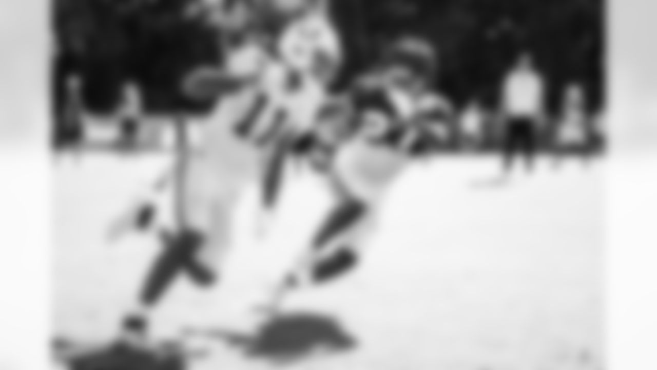 WR Michael Pittman Jr. #11 and CB Justin Walley #27