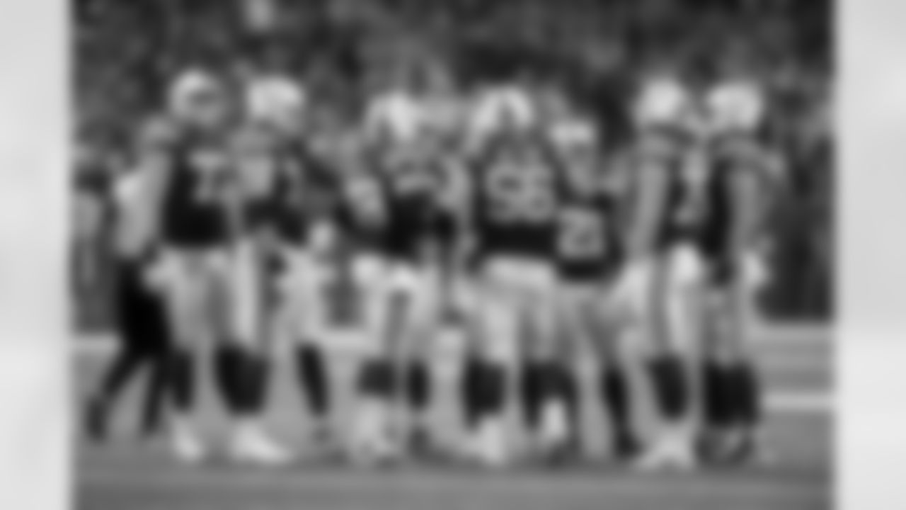 73 T Blake Freeland, 75 G Will Fries, 78 C Ryan Kelly, 56 G Quenton Nelson, 79 T Bernhard Raimann, 65 G Josh Sills, 21 RB Zack Moss, 83 TE Kylen Granson