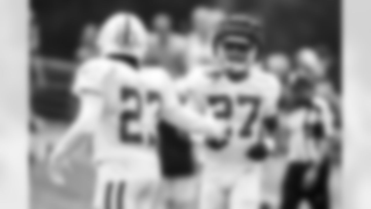 CB Kenny Moore II #23 and CB Justin Walley #27