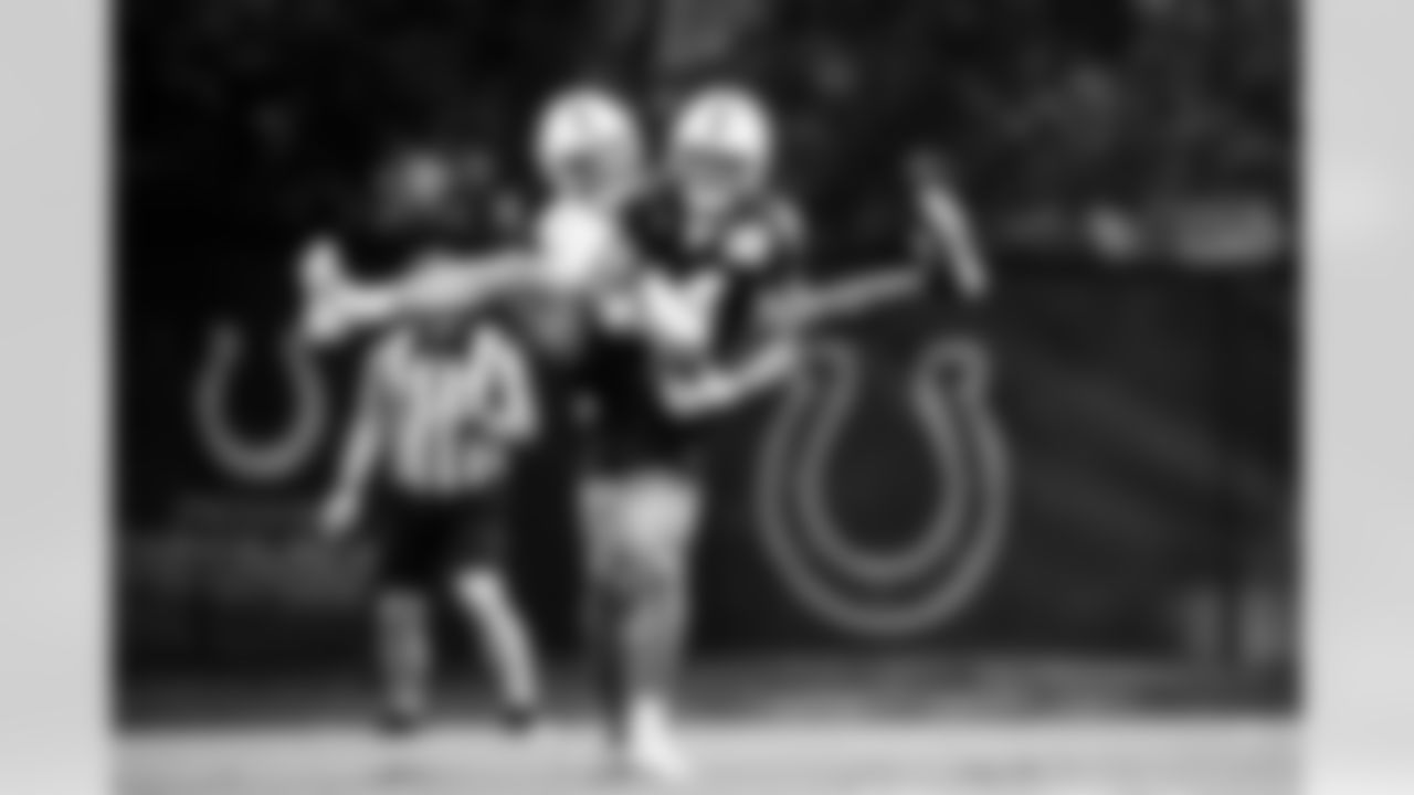 CB JuJu Brents #29 and WR Alec Pierce #14
